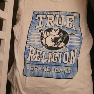 True Religion track shirt